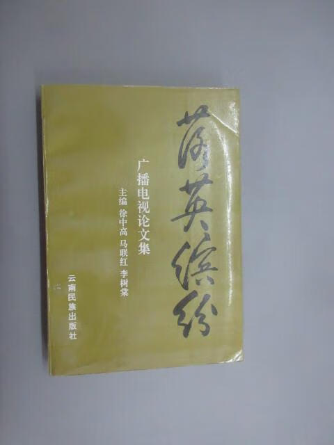 保证正版 可开发票！！落英缤纷:广播电视论文集