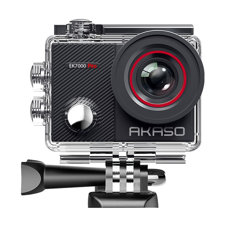 AKASO EK7000Pro运动相机4K高清画质防抖潜水摩托车骑行车记录仪 EK7000Pro黑色