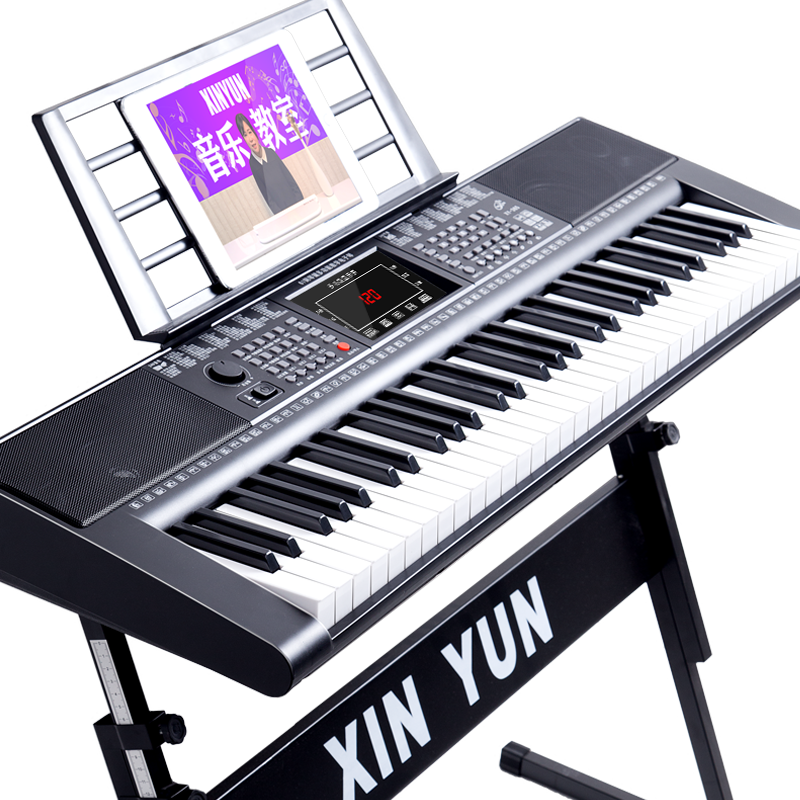 XINYUN新韵电子琴XY-395价格走势，高性价比音效体验|怎么查京东电子琴全网最低时候价格