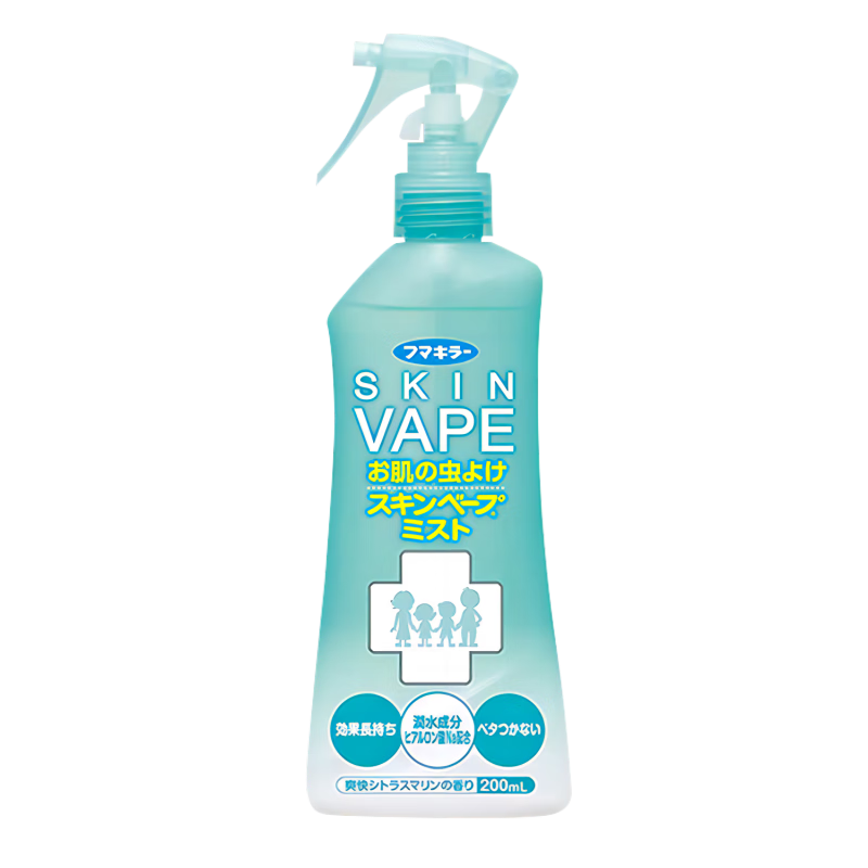 未來（VAPE）驅(qū)蚊水花露水防蚊噴霧柑橘味驅(qū)蚊液基孔肯雅熱防伊蚊 200ml