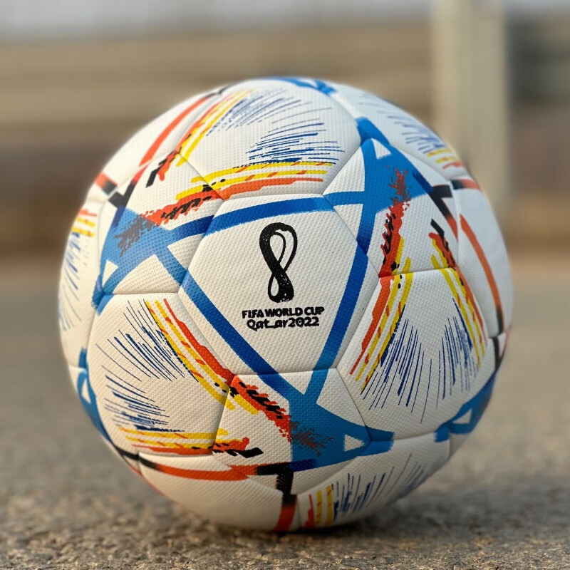 戴邦2024卡塔尔世界杯足球用球pu耐磨比赛训练4号五号青少年儿童 1号
