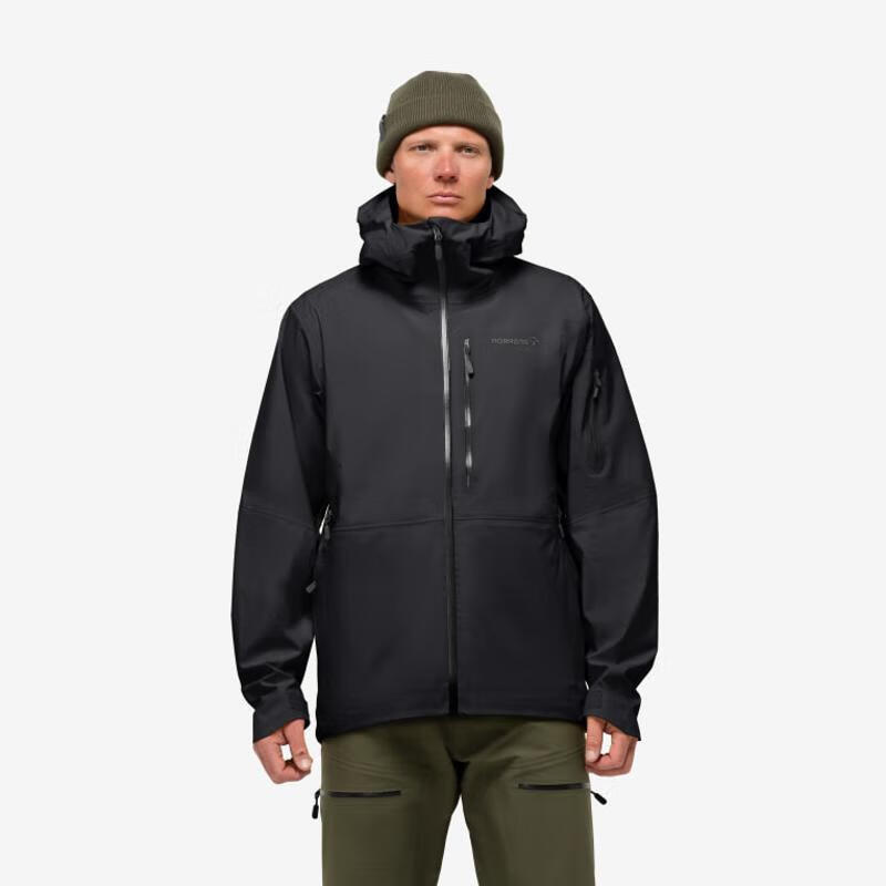 norrona挪威品牌lofoten gtx男士户外防风耐磨舒适滑雪服连帽冲锋衣