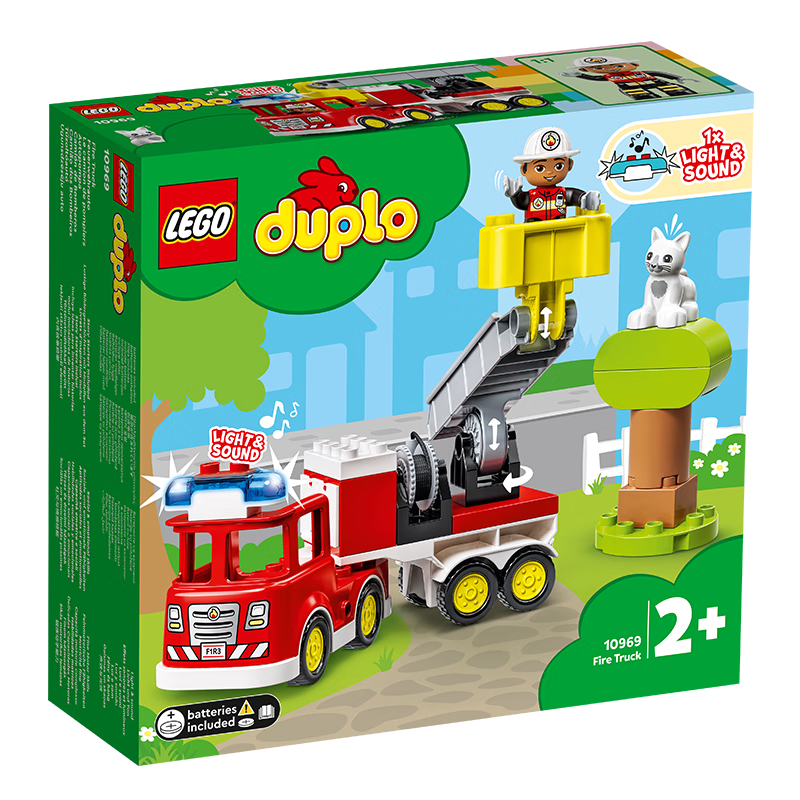 乐高得宝DUPLO10969救援消防车价格走势、评测与购买建议