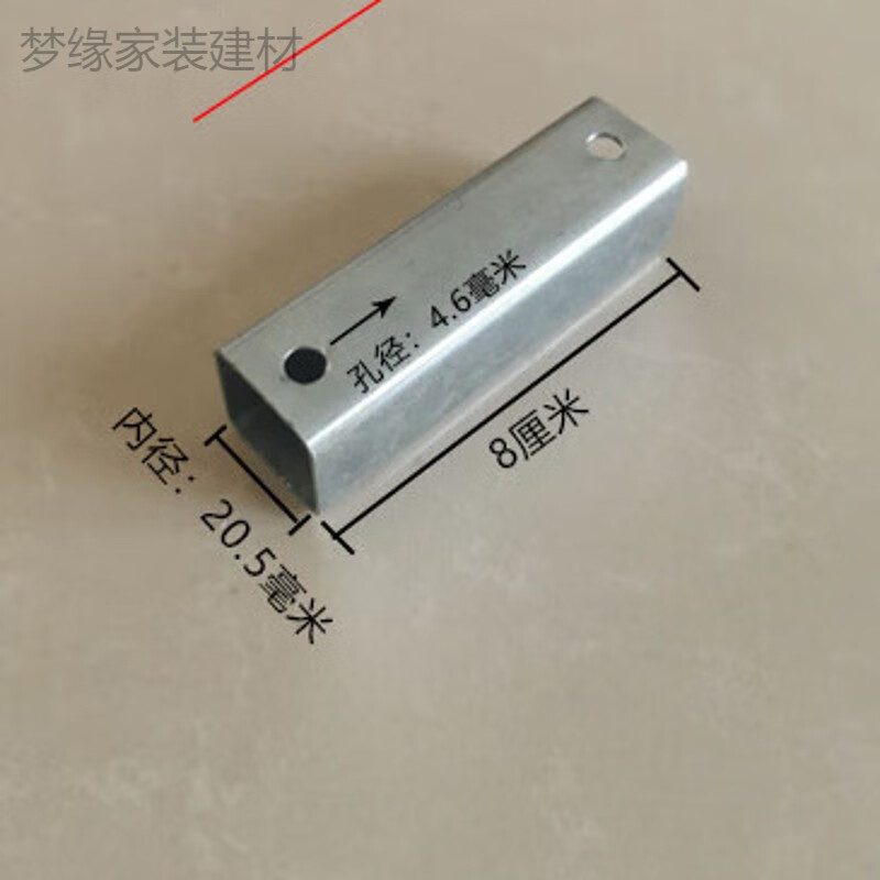 唔哩镀锌铁管三通连接件楼梯方管接头平面免1毫米配件转角t形直通两