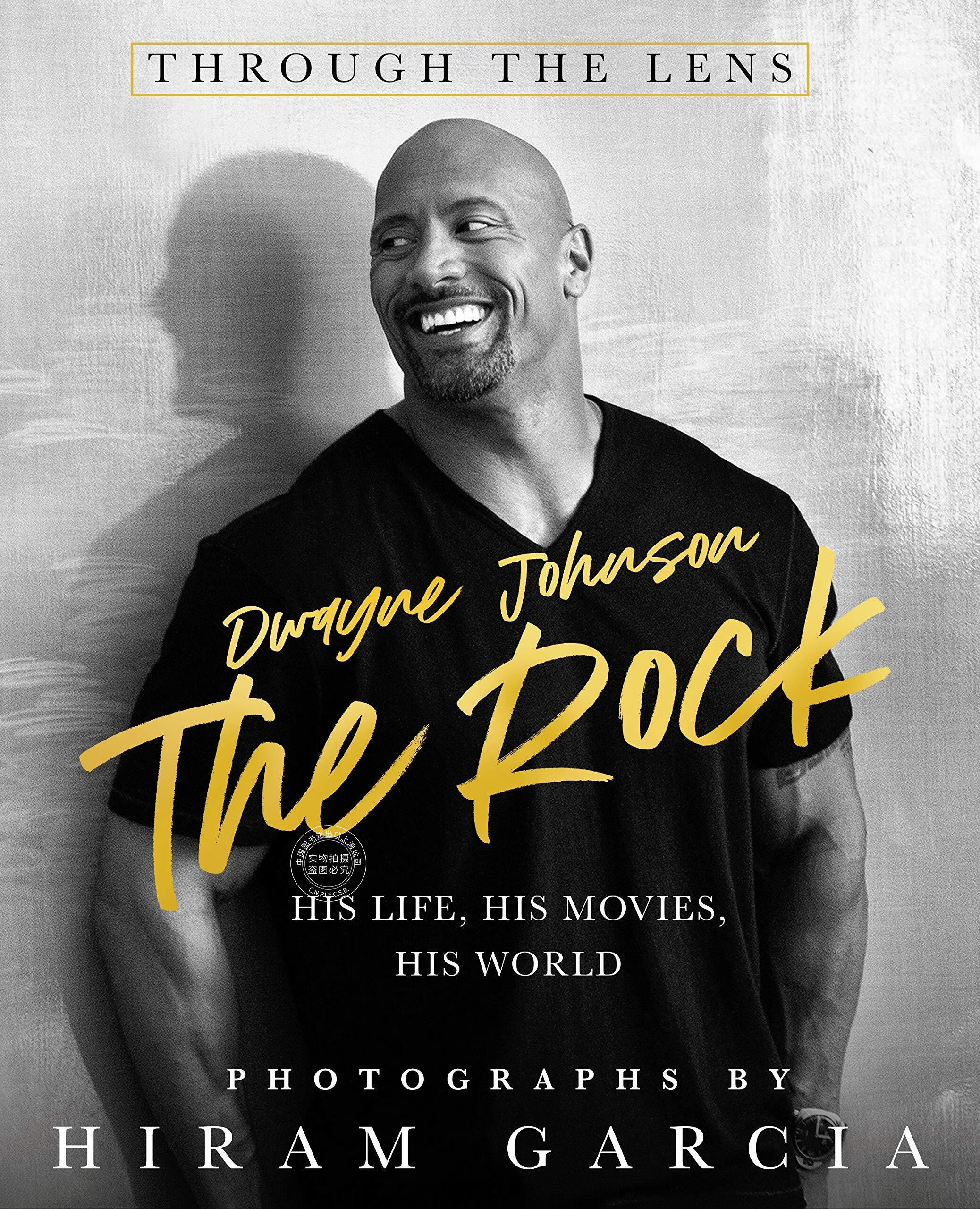 现货 巨石强森写真集 英文原版 the rock: through the lens: his