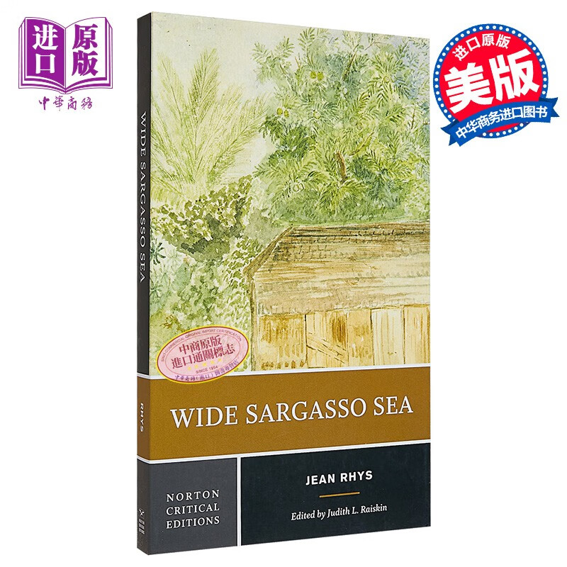 梦回藻海 诺顿文学解读系列 英文原版 wide sargasso sea jean rhys