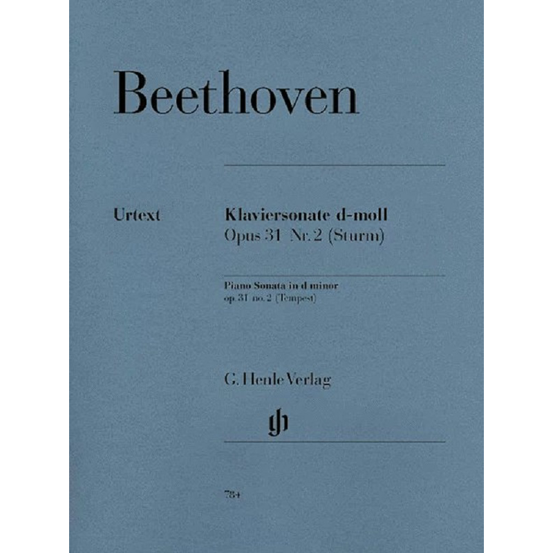 贝多芬 D小调第十七钢琴奏鸣曲op31nos2 亨乐 Beethoven Sonata HN784