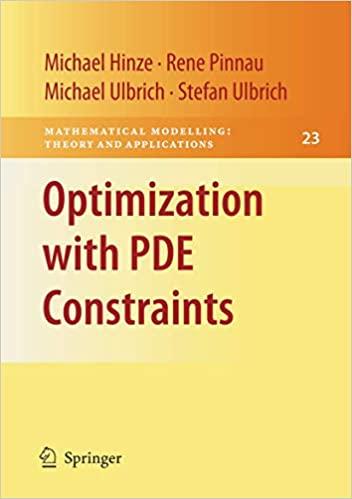 现货Optimization with Pde Constraints