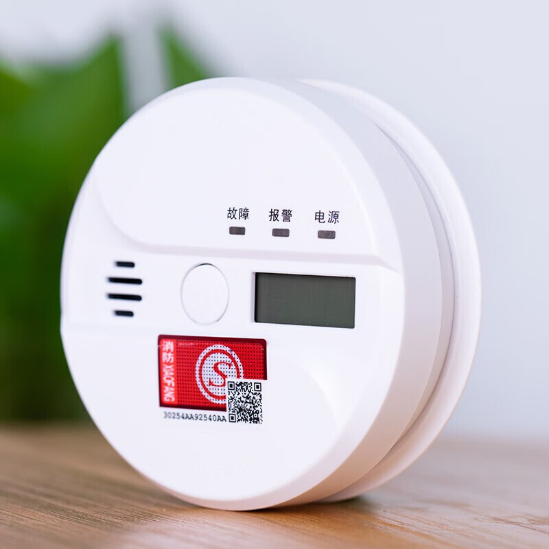立可安一氧化碳报警器煤炉烧炭警报器蜂窝煤烧炭报警器防CO中毒探测器 新国标一氧化碳报警器（经济款）