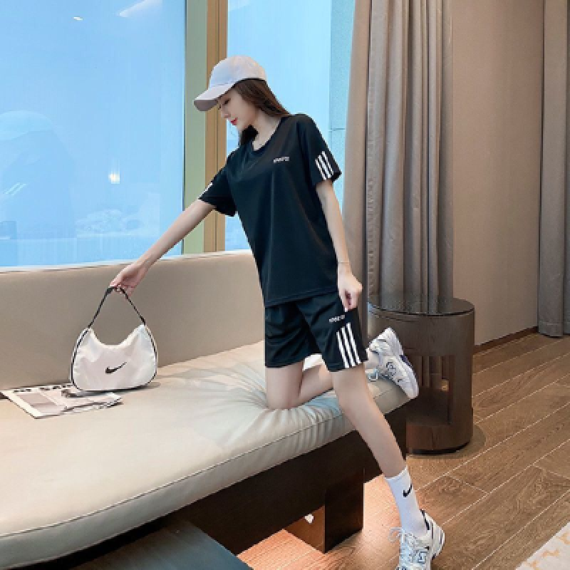 中考体育专用运动服 女生初中学生体考短裤跑步田径服中招考试 696