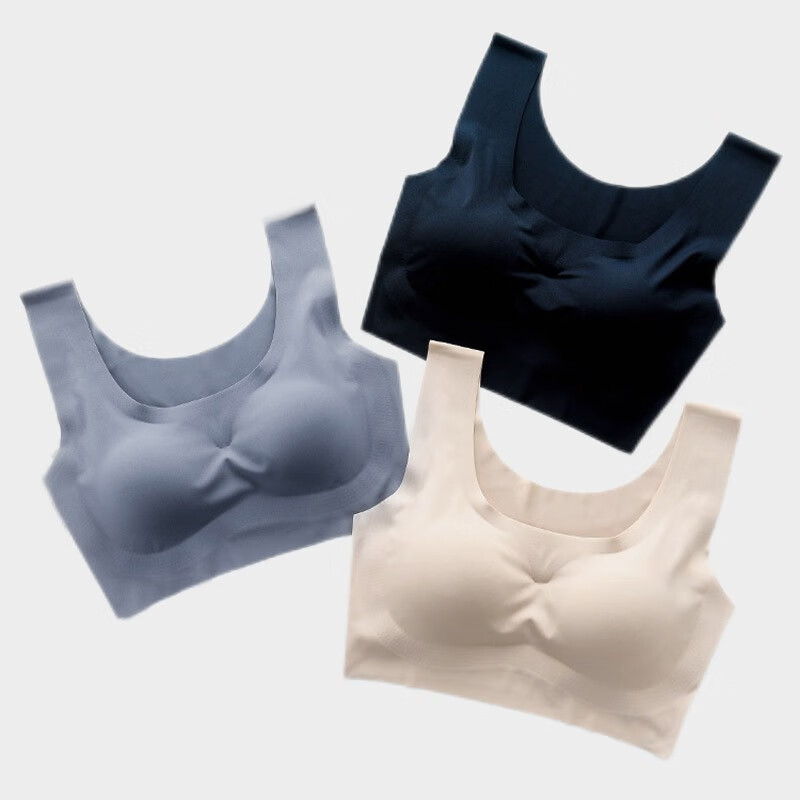 防震跑步背心大码胸罩运动文胸单件 肤色单件文胸(可留言备注颜色) s