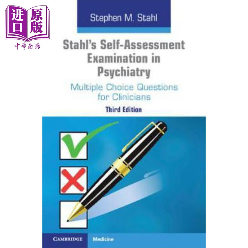 stahls self-assessment psychiatry英文原版斯塔尔的精神病学自我