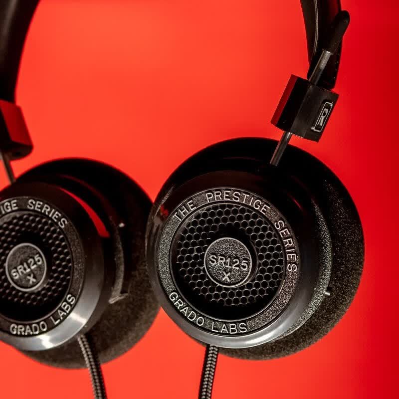 GRADO/歌德 SR125x头戴式HIFI发烧高保真无损音乐便携式手机电脑直推有线耳机