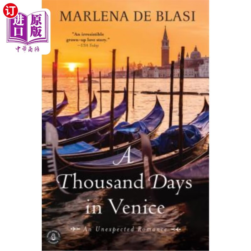 海外直订a thousand days in venice: an unexpected romance 威尼斯