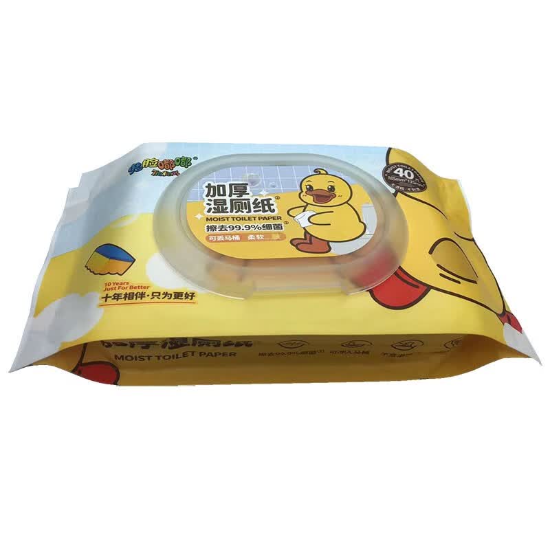 鬼脸嘟嘟湿厕纸厕所湿厕巾擦除99.