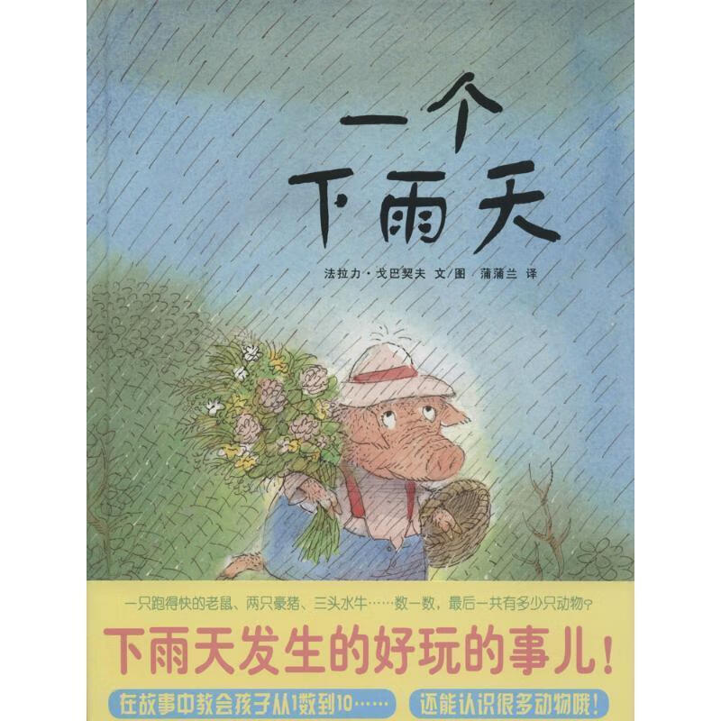 蒲蒲兰绘本馆:一个下雨天