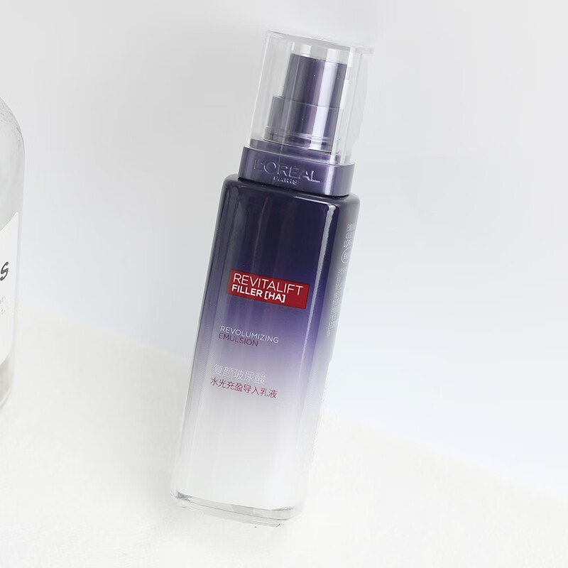 欧莱雅（LOREAL）柔肤爽肤水补水保湿抗皱锁水提拉紧致女士化妆护肤品化妆水 玻尿酸水乳2件套
