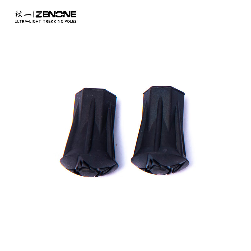 Zenone杖一登山杖杖尖防滑橡胶保护套 黑色(不适用于Z2001及儿童杖）