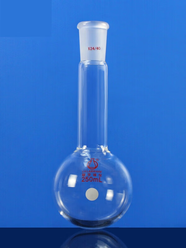 磨口长颈圆底蒸馏反应烧瓶25/50/100/250/500/1000/2000lh-428 容量