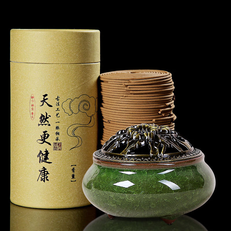 驱蚊香檀香盘香卫生间驱蚊除臭室内檀香熏香香薰持久留香 120盘【不