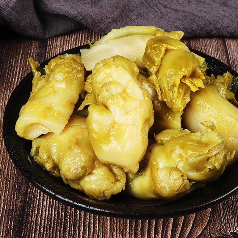 安小离永嘉酸甜榨菜鲜嫩脆腌制泡菜九头菜大头菜抱子芥抱温州儿菜娃娃