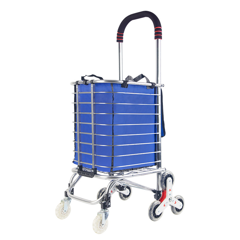 新越昌暉鋁合金買(mǎi)菜車(chē)手拉車(chē)折疊購(gòu)物車(chē)爬樓小拉車(chē)小推車(chē)小拖車(chē)F2016-10