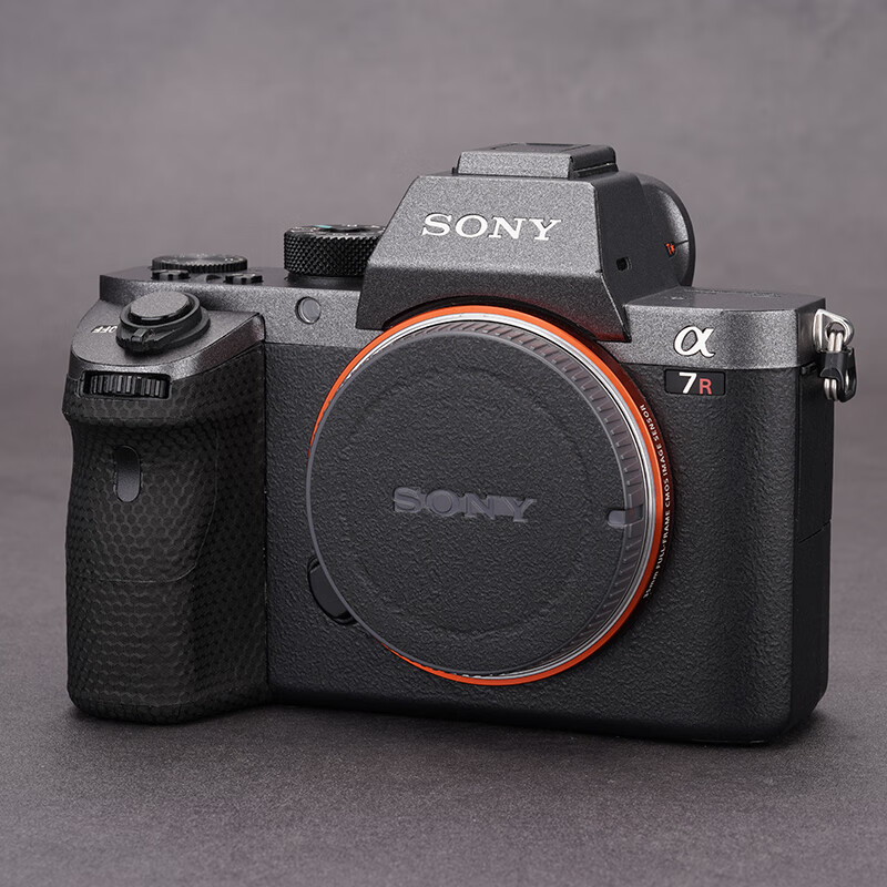 美本堂 适用于索尼A7M2/A7R2机身全包保护贴膜SONY A7S2相机贴纸贴皮纹 深邃灰顶+磨砂黑底