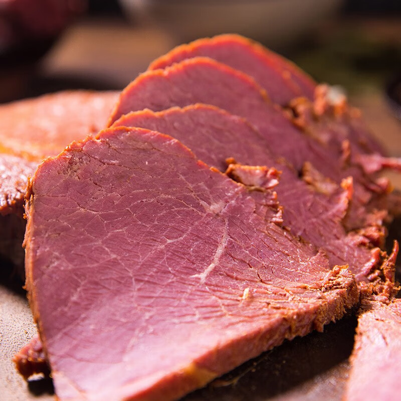 周家口 招牌牛肉100克*10袋/130盒*6袋五香牛肉熟食真空包装酱卤即食