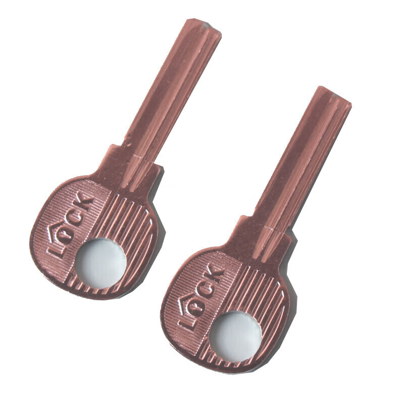 100个4号方形钥匙胚4号方行钥匙毛坯锁匙料各种民用钥匙 用钥匙胚子