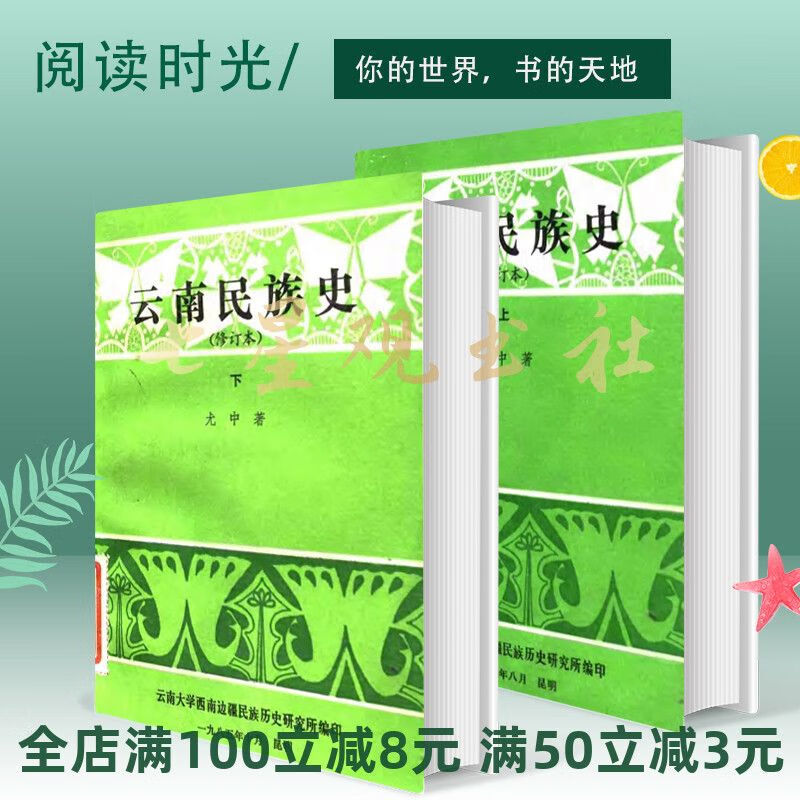 史 修订本 上下(两册)尤中 边疆
