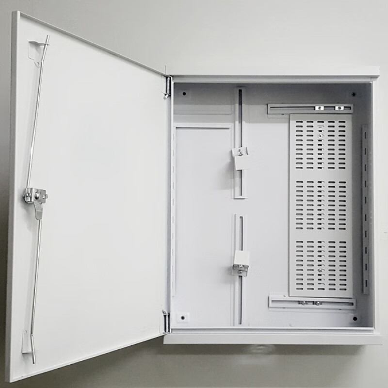 定制440弱电布线箱 室外防水 智能监控多媒体设备网络交换机 室外机柜