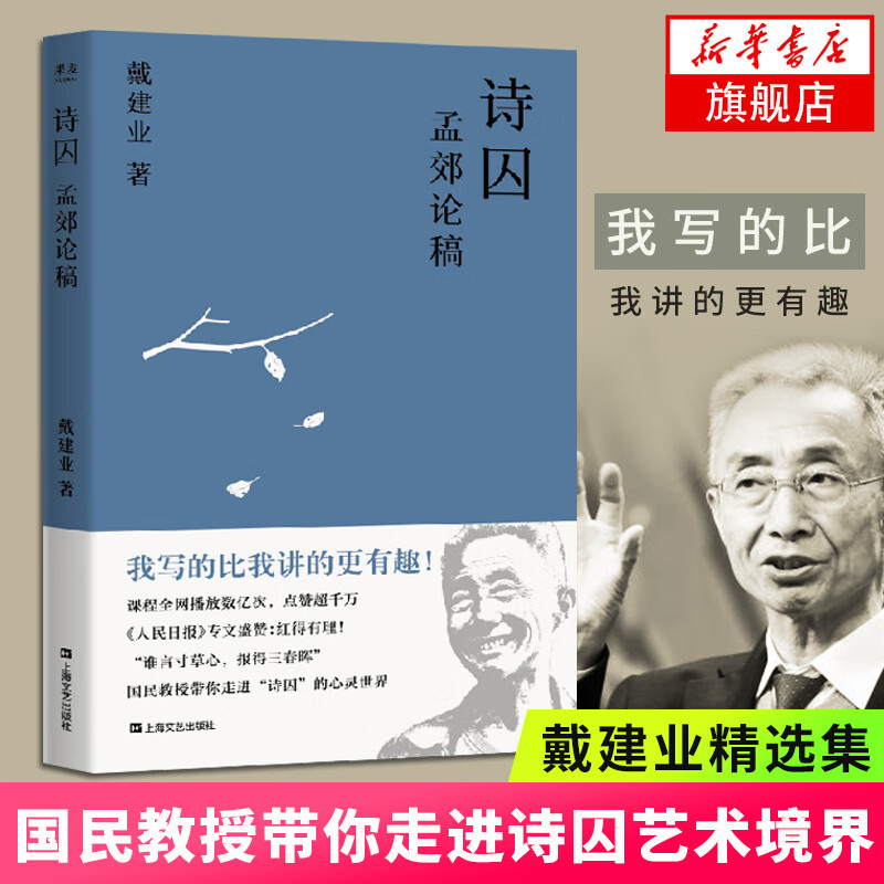 诗囚 孟郊论稿 戴建业作品集 国民教授带你走进诗囚艺术境界 中唐诗坛