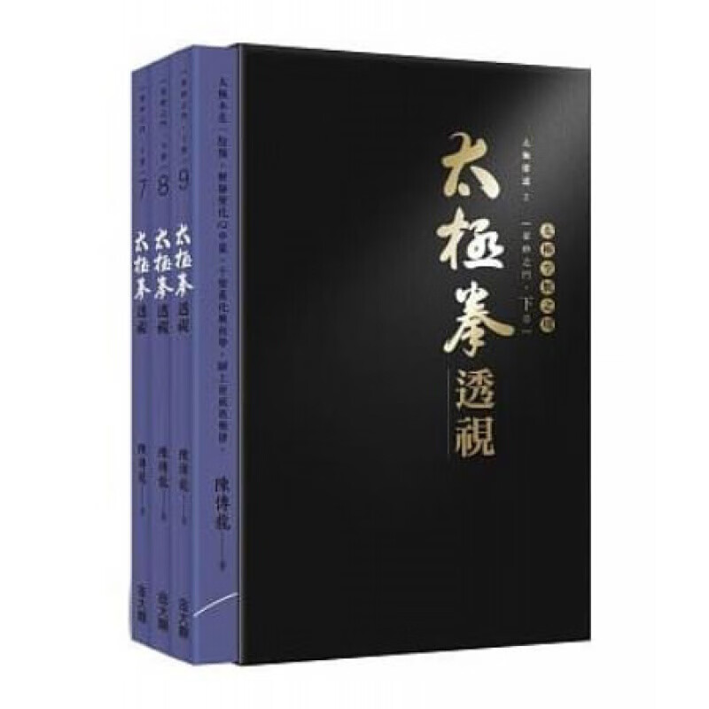 预订台版 太极拳透视 下卷(7－9) 强身健体体能训练