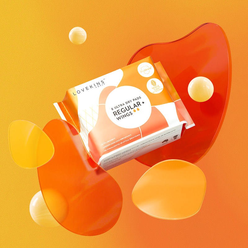 lovekins澳洲lovekins沐歆卫生巾纯棉超薄日夜用孕妇可用 姨妈巾组合