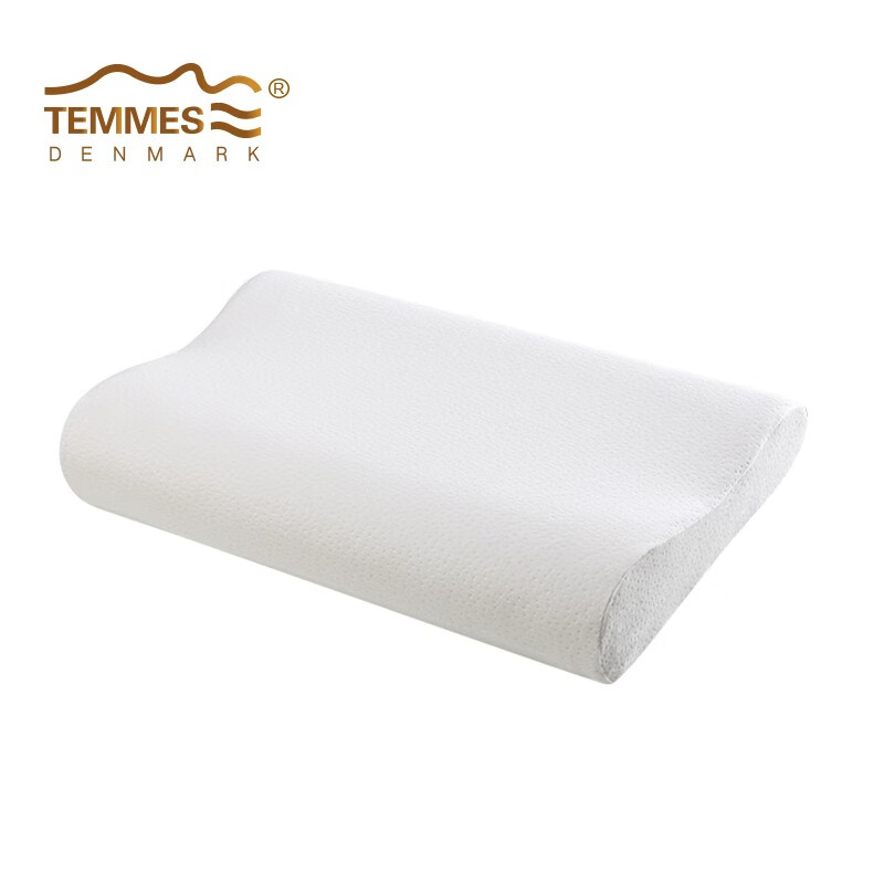 TEMMES 丹麦泰梅斯 6-12岁夏季青少年枕学生宿舍专用记忆棉慢回弹枕头 (3-12岁)枕芯可调节高度 单只