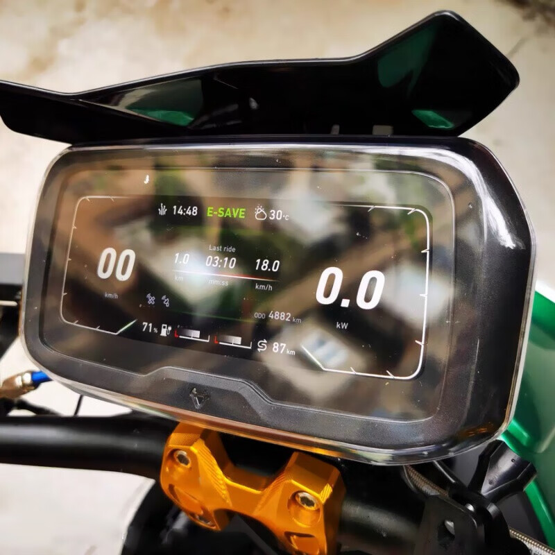 小牛电动车n1s动力版改装配件nqi/n1s/u1/um/us/u 仪表防水罩屏幕盖