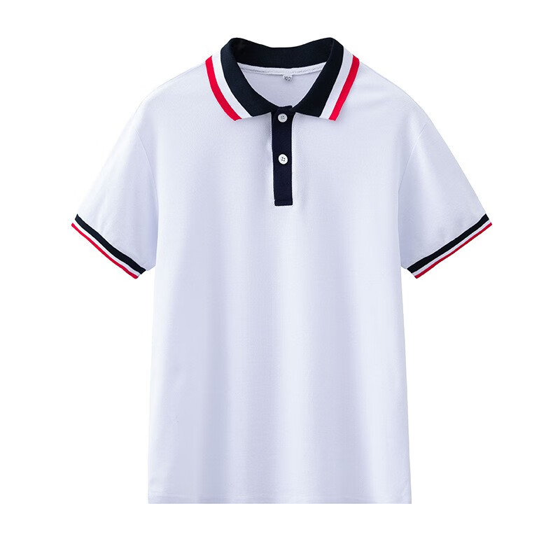 奧計（aoji）班服初中生校夏季套裝初中學(xué)生學(xué)院風(fēng)短袖t恤高中生運動裝團(tuán)體服 白色T恤--班服畢業(yè)季衣服 150碼--班服畢業(yè)季衣服