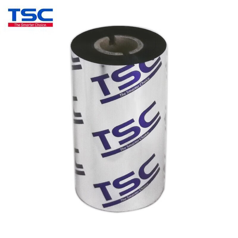 TSC专用蜡基碳带110mmx300m 40 50 60 70 80 90 100mm条码打印机 经济型腊基碳带（60MM*300M）