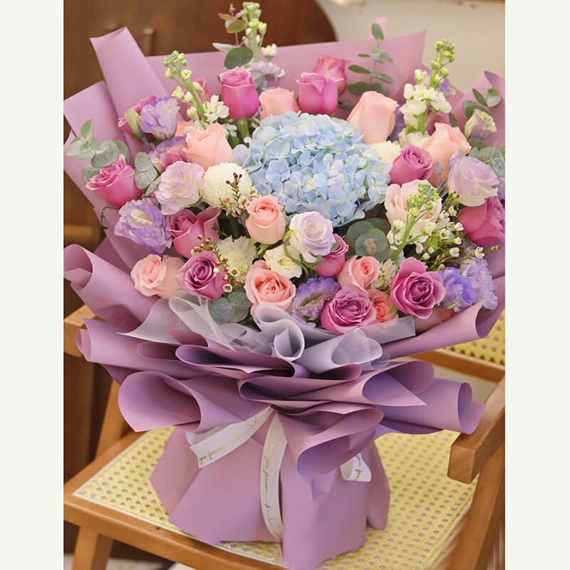 给女朋友送花说些什么好(给女朋友送花说些什么好话)