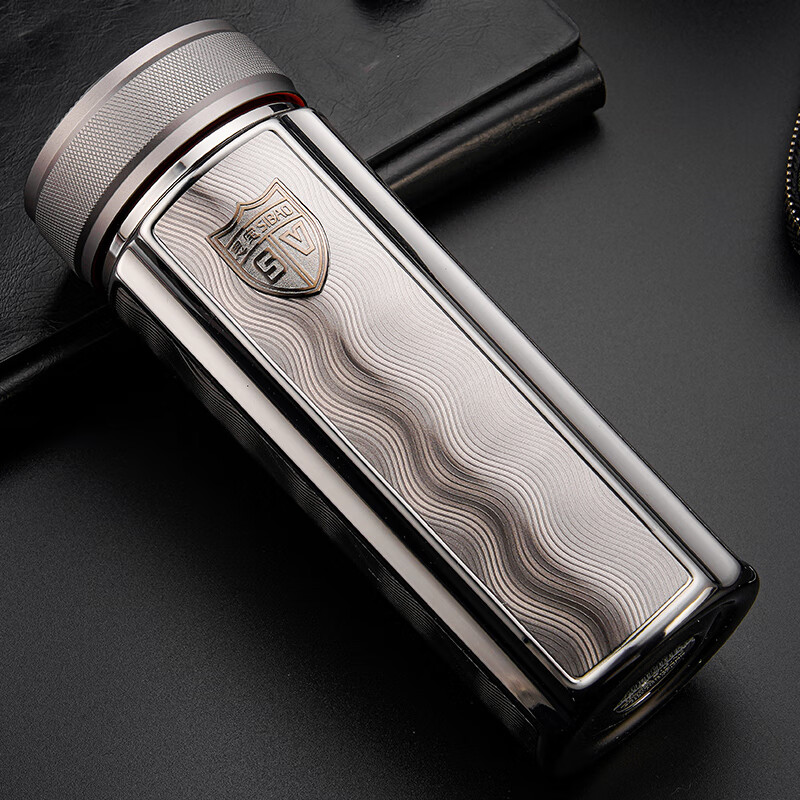 思宝(sibao) 保温杯新款方舟善水304不锈钢男士办公商务杯便携车载