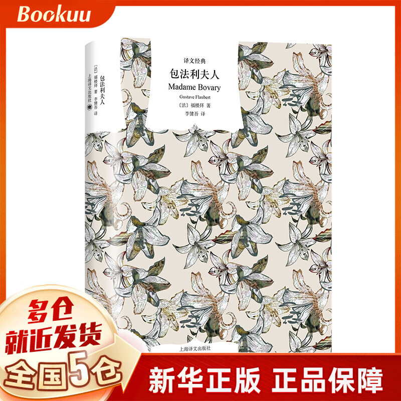 包法利夫人 福楼拜著 李健吾译 译文经典 经典译本 新艺术法典法国文学 上海译文出版社