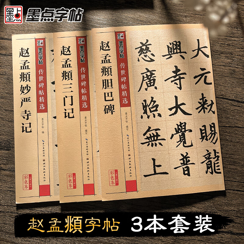 赵孟俯楷书毛笔字帖历代经典碑帖赵体毛笔书法初学者楷书入门临摹