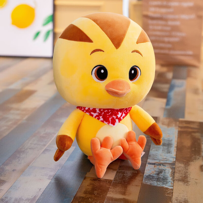 名维萌鸡小队毛绒玩具 小鸡毛绒玩具可爱布娃娃大号公仔睡觉抱枕女孩
