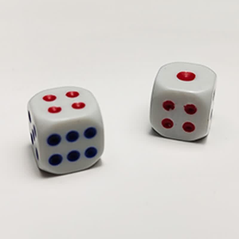 智涂麻将配件桌布收纳袋骰子 2个骰子