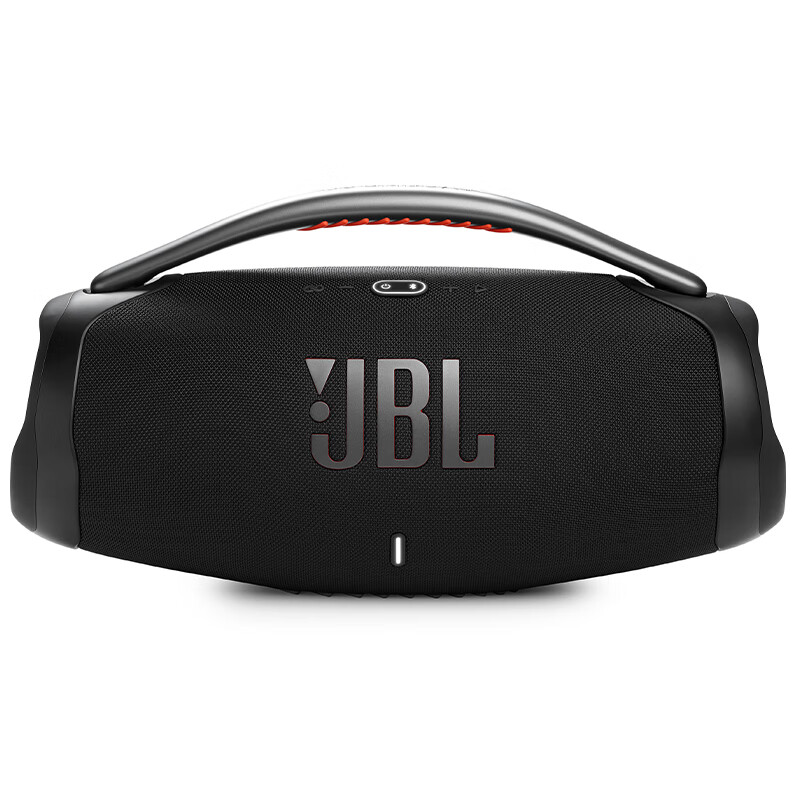 JBL BOOMBOX3 音乐战神三代  便携蓝牙音箱 低音炮 户外音箱 IP67防尘防水 Hifi音质 桌面音响 黑色