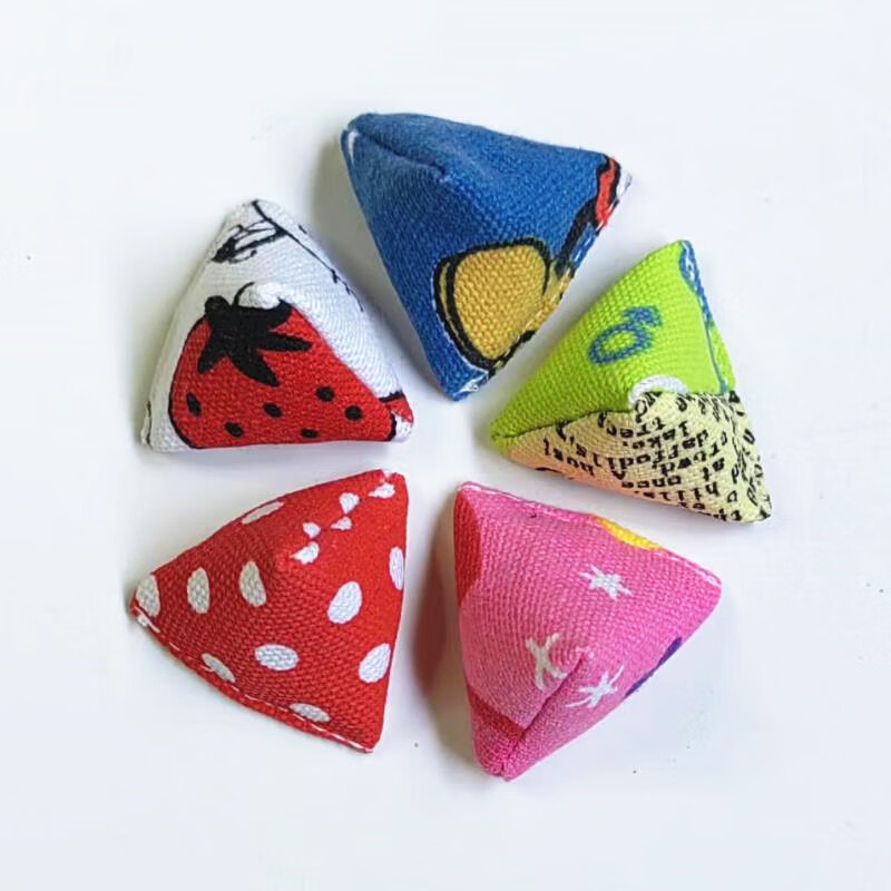 kwy儿童三角沙包幼儿园手抓投掷小沙袋小学生抓粽子丢沙球抛石子游戏