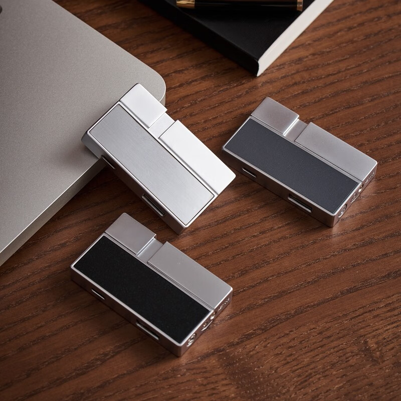 英雄(HERO)充气防风打火机雪茄直冲蓝焰创意打火机高档男士礼品生日礼物 HET1008-5绿色 标配装 1个