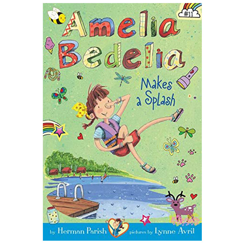 【现货】amelia bedelia chapter book 11: amelia bedelia makes a