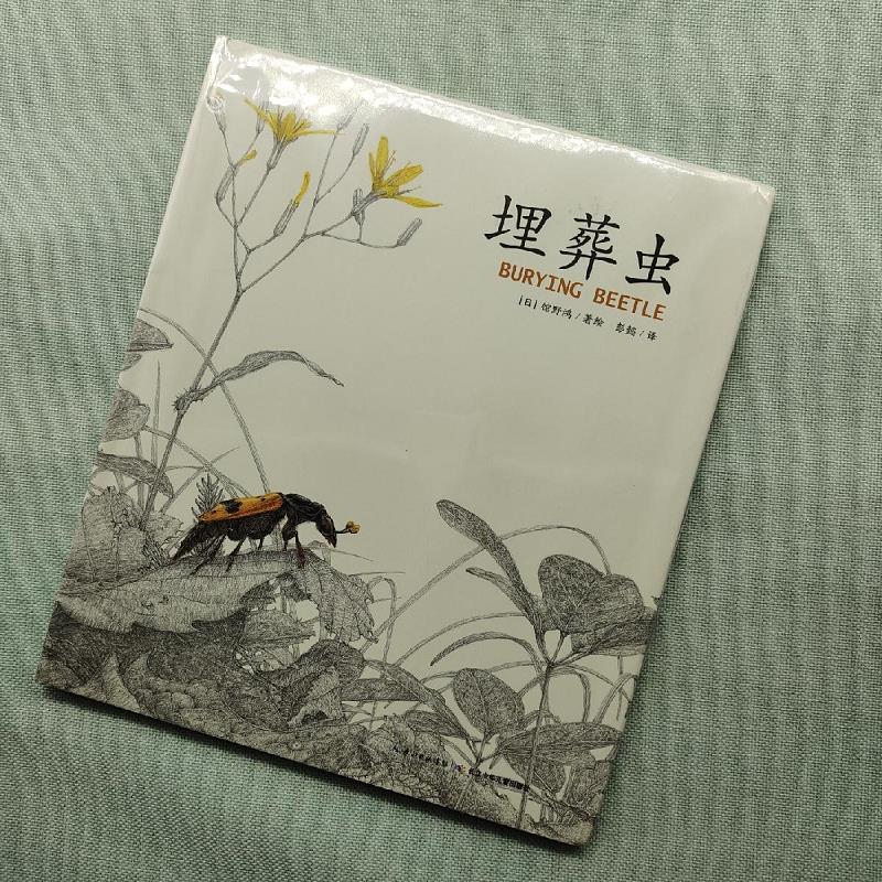 【正版】馆野鸿科学绘本·埋葬虫(精装) 长江少年儿童出版社