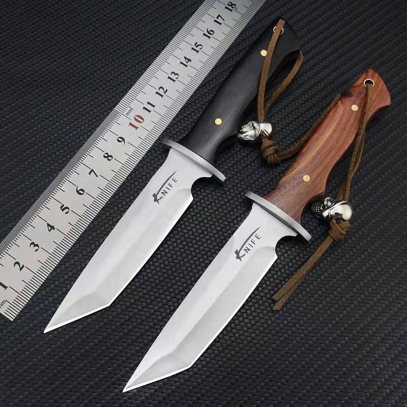 援邦 户外高硬度战术刀野外生存短刀随身荒野求生装备 特战户外防身